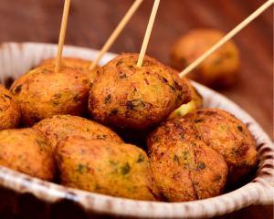 accras de morue croustillants, spécialité guadeloupéenne